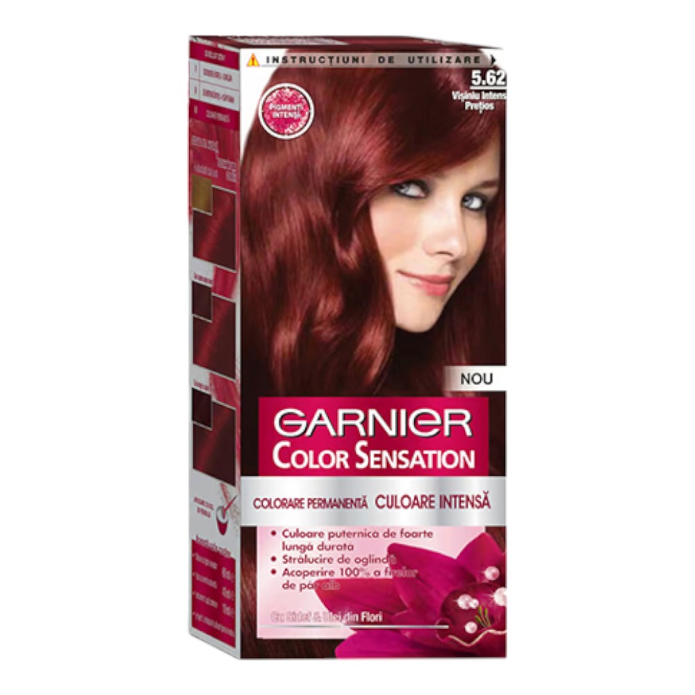 Garnier Color Sensation Hair Color Cream - 5.62 Intense Precious Garnet