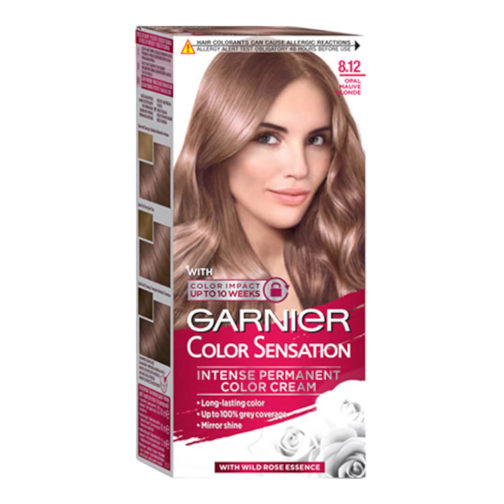 Garnier Color Sensation Hair Color Cream - 8.12 Opal Mauve Blonde
