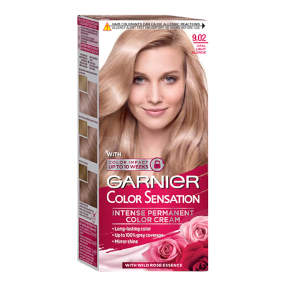 Garnier Color Sensation Hair Color Cream - 9.02 Opal Light Blonde