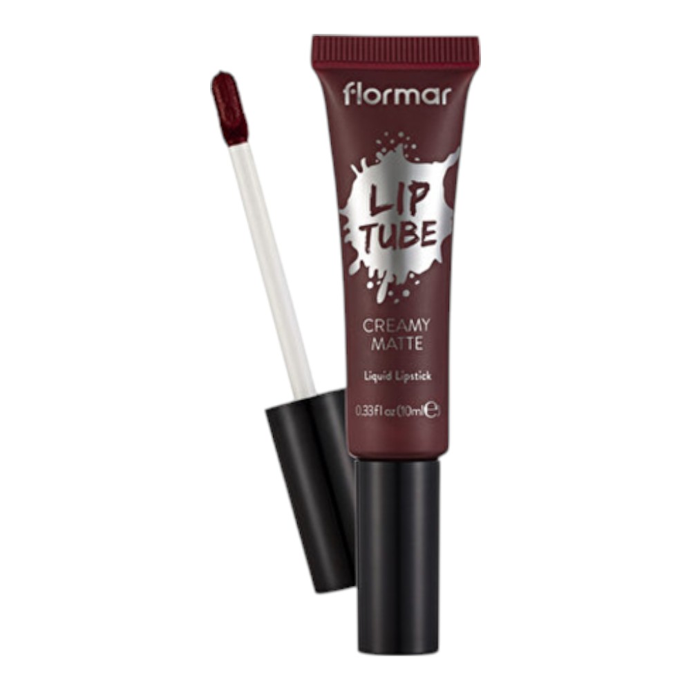 Flormar Creamy Matte Lip Tube - 11 Deep Bordeaux