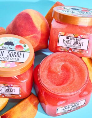 Tree Hut Peach Sorbet Sugar Scrub 510g