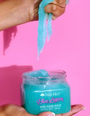 Tree Hut Blue Lagoon Sugar Scrub 510g