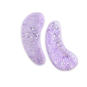 IDC Institute Glitter Eye Pads Purple