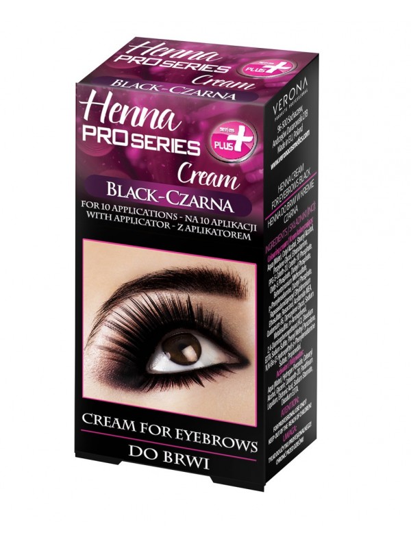 LHB Henna Cream For Eyebrows 15g - Black