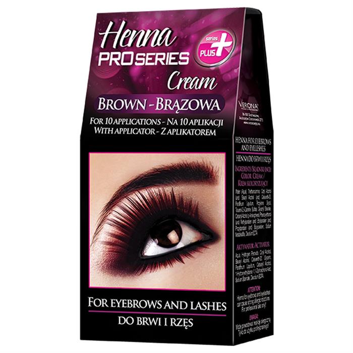 LHB Henna Cream For Eyebrows 15g - Brown