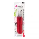 Nascita Nail Art Brush Set 4 pcs