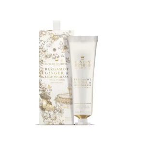 The Luxury Bathing Bergamot, Ginger & Lemongrass, Luxury Hand & Nail Cream 100ml