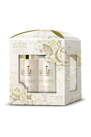 The Luxury Bathing Bergamot, Ginger & Lemongrass, Glamorous Glow Gift Set 2 pcs