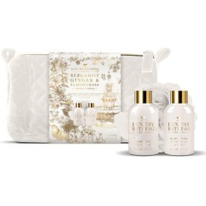 The Luxury Bathing Bergamot Ginger & Lemongrass Perfect Pamper Gift Set 2 pcs