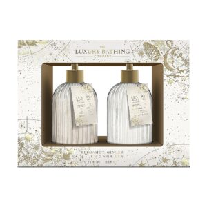 The Luxury Bathing Bergamot, Ginger & Lemongrass, Heavenly Hands Gift Set 2 pcs