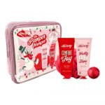The Luxury Bathing Candy Canes, Cocoa & Vanilla Swirl, The Pamper Hamper Gift Set 4 pcs