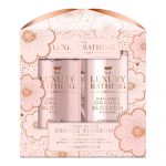 The Luxury Bathing Creme Brulee, Orange Blossom & Vanilla, Glamorous Glow Gift Set 2 pcs