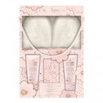 The Luxury Bathing Creme Brulee, Orange Blossom & Vanilla, Luxury Slipper Gift Set 4 pcs