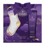 The Luxury Bathing Lavender Dreams, Cosy Toes Foot Reusable Gift Set 100ml