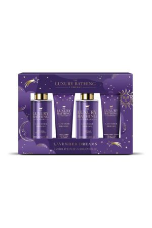 The Luxury Bathing Lavender Dreams, Dreamy Delights Gift Set 4 pcs