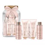 The Luxury Bathing Peony, Peach & Raspberry, Pure Indulgence Gift Set 4 pcs