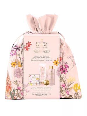 The Luxury Bathing Peony, Peach & Raspberry, Weekend Essentials Gift Set 5 pcs