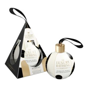 The Luxury Bathing Sparkling Pear & Nectarine Blossom, Bubbles - Bath Soak  250ml