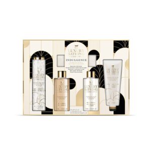 The Luxury Bathing Sparkling Pear & Nectarine Blossom, Indulgence Gift Set 4 pcs