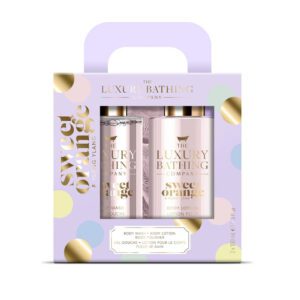 The Luxury Bathing Sweet Orange & Ylang Ylang, Glamorous Glow Gift Set 2 pcs 100ml