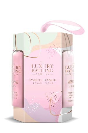 The Luxury Bathing Sweet Orange & Ylang Ylang, Glamorous Glow Gift Set 2 pcs 100ml