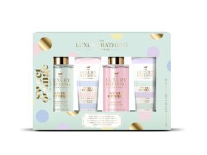 The Luxury Bathing Sweet Orange & Ylang Ylang, Top to Toe Essentials Gift Set 4 pcs