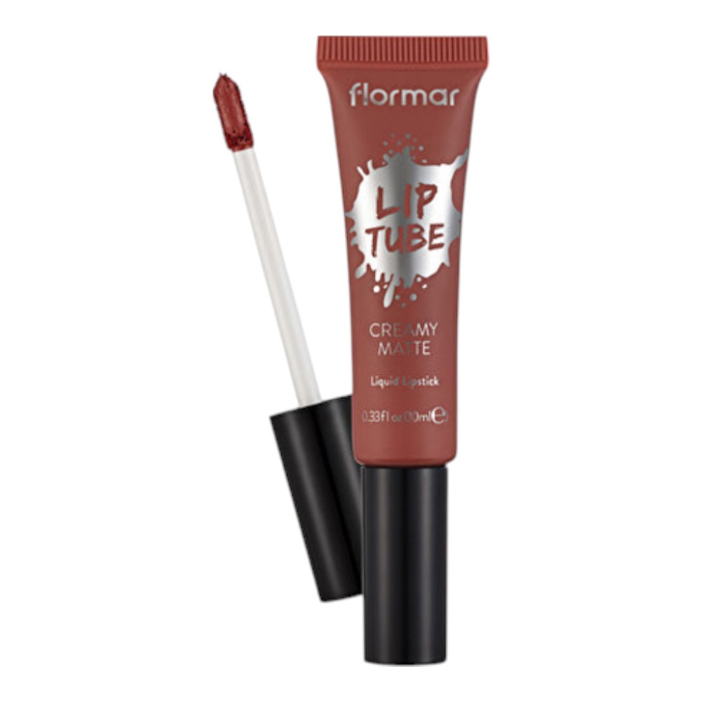 Flormar Creamy Matte Lip Tube - 04 Hot Peach