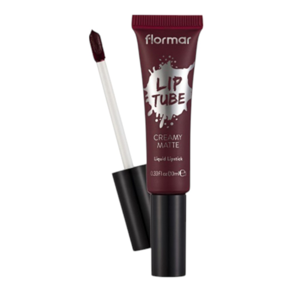 Flormar Creamy Matte Lip Tube - 07 Dearest Burgundy
