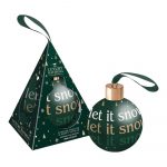 The Luxury Bathing Toasted Praline & Sweet Vanilla, Let It Snow Bath Bauble 250ml