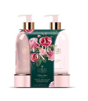 The Luxury Bathing Velvet Rose & Peony, Delightful Duo Gift Set 2 pcs