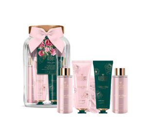 The Luxury Bathing Velvet Rose & Peony, Pure Indulgence Gift Set 4 pcs