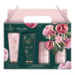 The Luxury Bathing Velvet Rose & Peony, Weekend Escape Gift Set 4 pcs