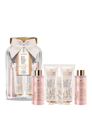 The Luxury Bathing Warm Vanilla, Pure Indulgence Gift Set 4 pcs