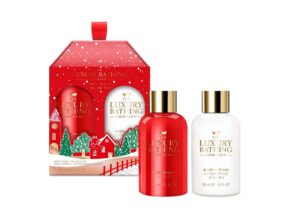 The Luxury Bathing Wild Fig & Cranberry, Body Glow Duo 50ml