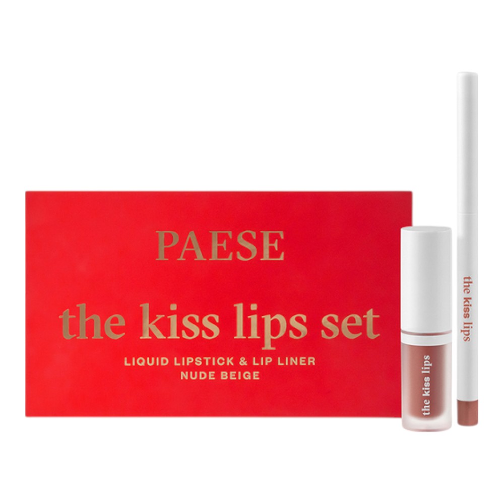 Paese The Kiss Lips Set - 01 Nude Beige