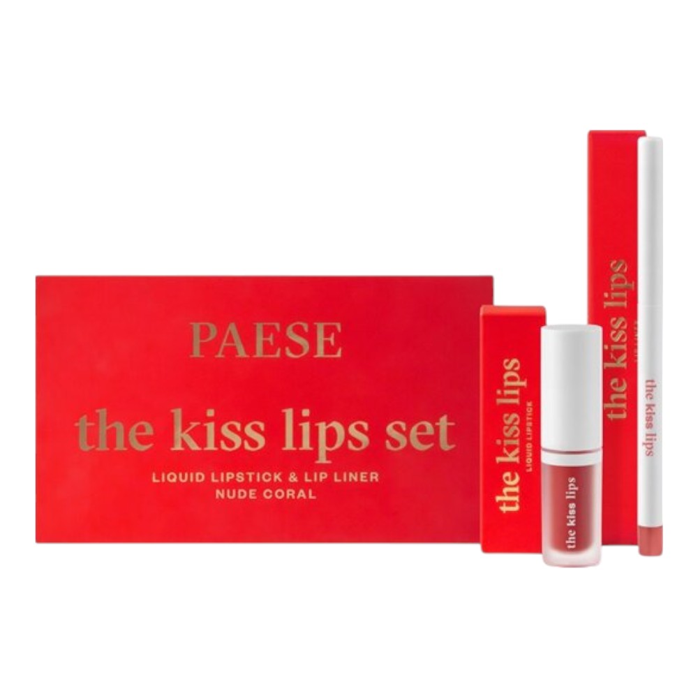 Paese The Kiss Lips Set - 02 Nude Coral
