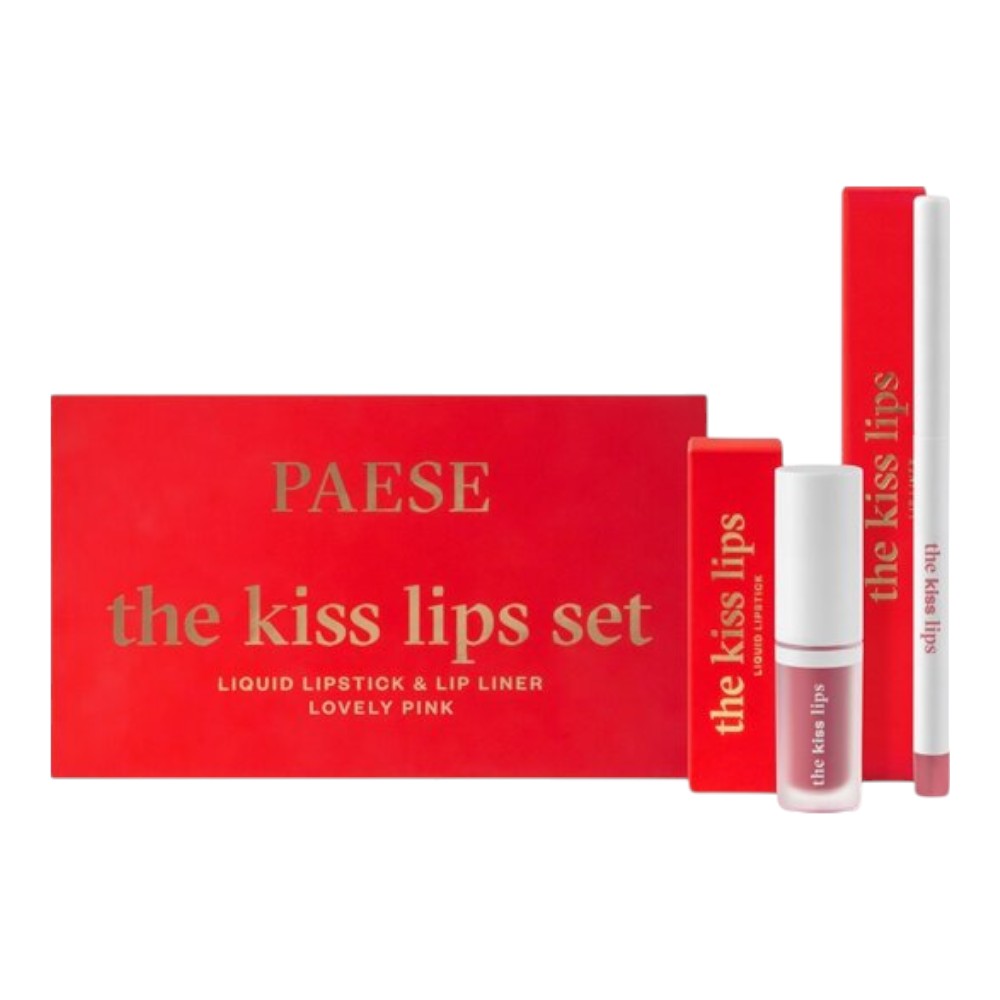 Paese The Kiss Lips Set - 03 Lovely Pink