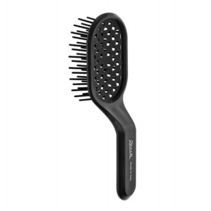 Janeke Curvy Brush Vented Black