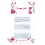 Donegal Hair Grips White 24pcs