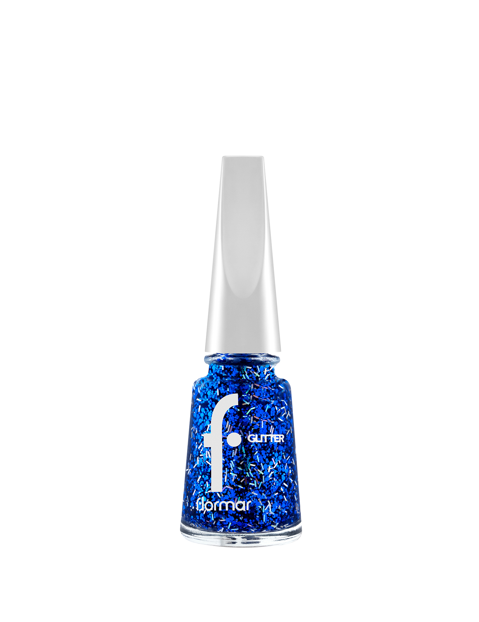 Flormar Nail Enamel Glitter - GL07 Sapphire Shine