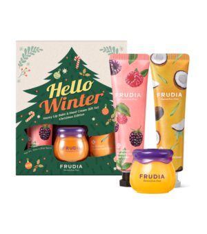 Frudia Honey Lip Balm & Hand Cream Gift Set Hello Winter