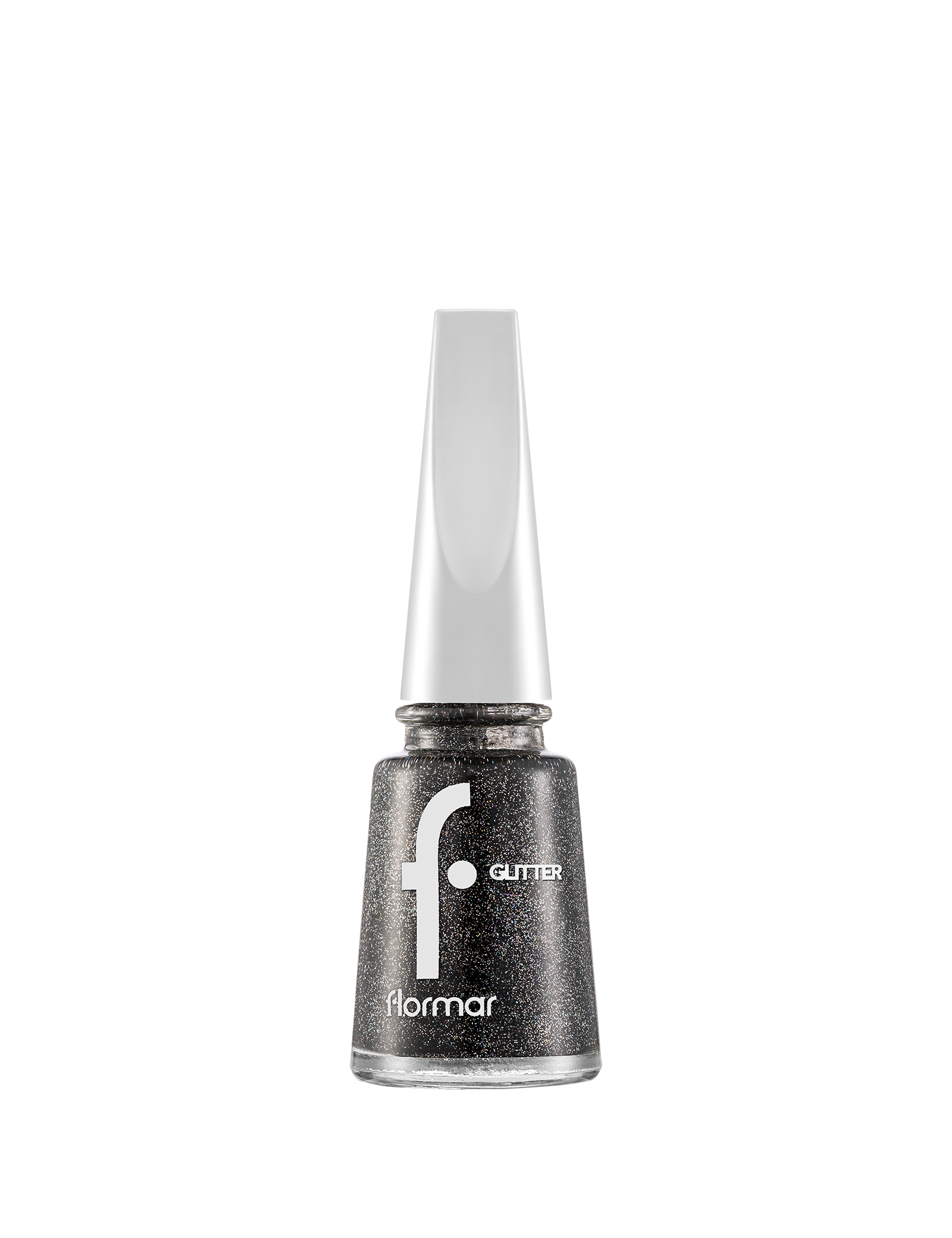 Flormar Nail Enamel Glitter - GL36 Blackstar