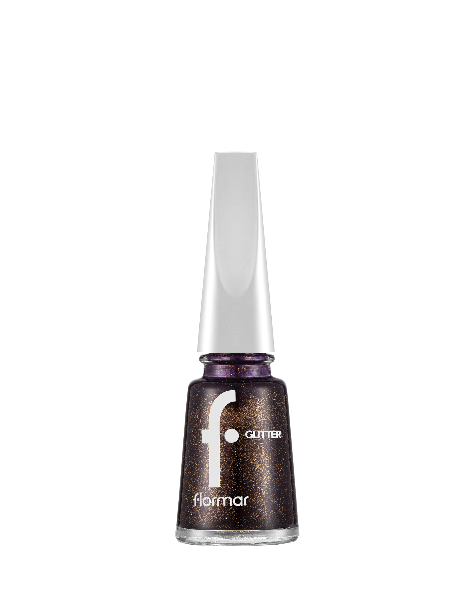 Flormar Nail Enamel Glitter - GL44 Purple Glare