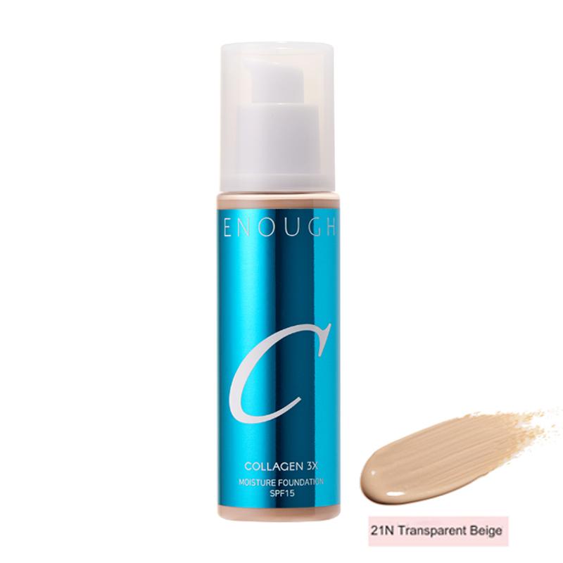 ENOUGH Collagen 3X Moisture Foundation SPF15 - 21N Clear Beige