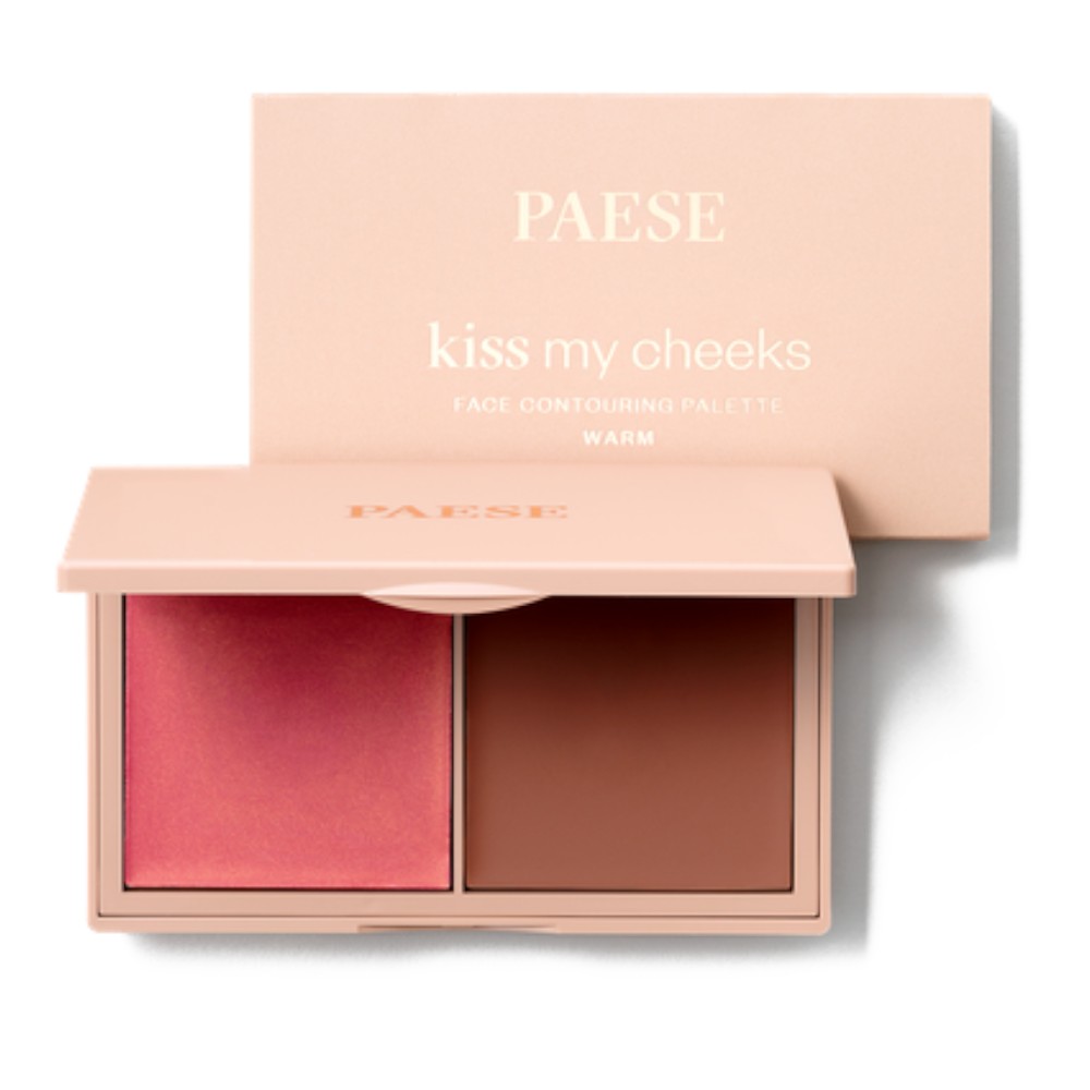 Paese Kiss My Cheeks Face Contouring Palette - Warm
