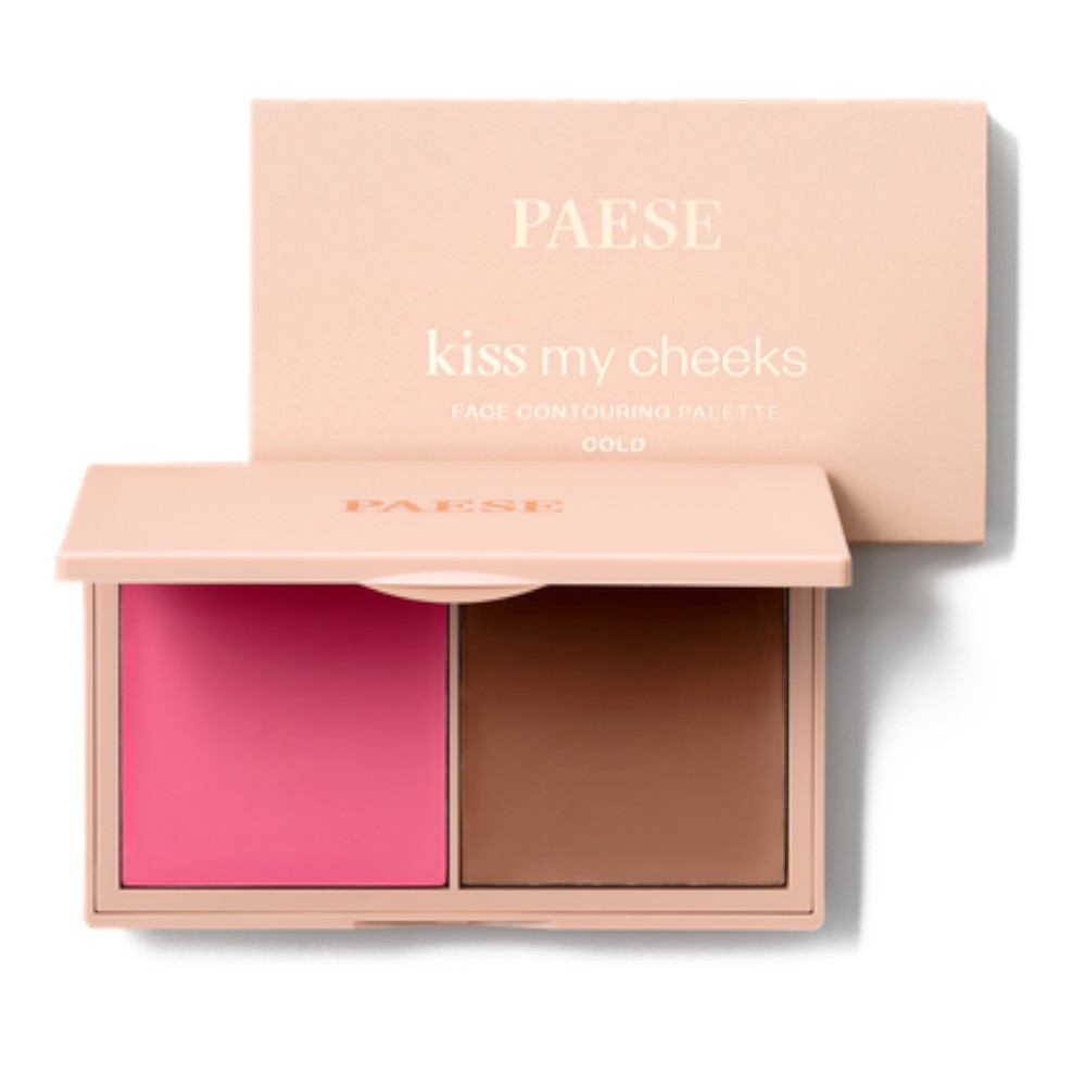 Paese Kiss My Cheeks Face Contouring Palette - Cold