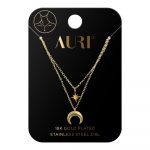 AURI Necklace Star And Crescent