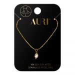 AURI Necklace With Large Pearl