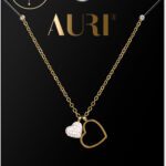 AURI Necklace With 2 Hearts