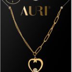 AURI Heart Necklace With Zircon